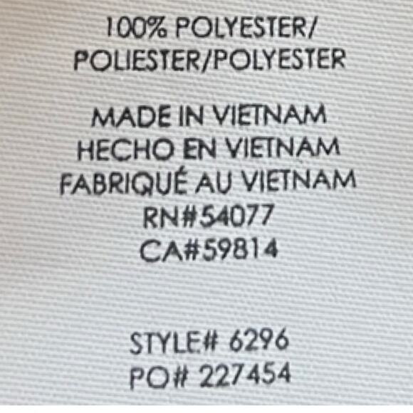 Cabi Blouse V-neck Popover Long Sleeve Peach Multi Mod Floral Women’s Size Large - Picture 10 of 12